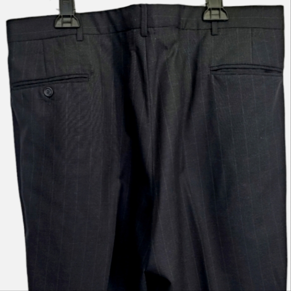 Towncraft Men's Suit Jacket & Pant Set Pinstripe - Picture 15 of 15